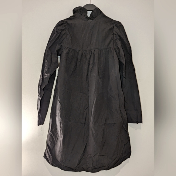 H&M - Black taffeta dress - Picture 2 of 2